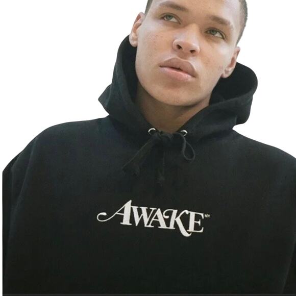 Awake NY Embroidered Logo Hoodie, Unisex Size Large, New with Tag - Picture 1 of 10
